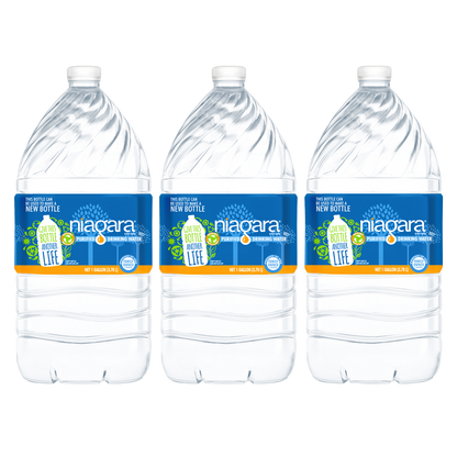 Niagara Purified Water 1 Gallon 3ct
