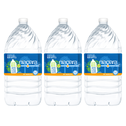 Niagara Purified Water 1 Gallon 3ct