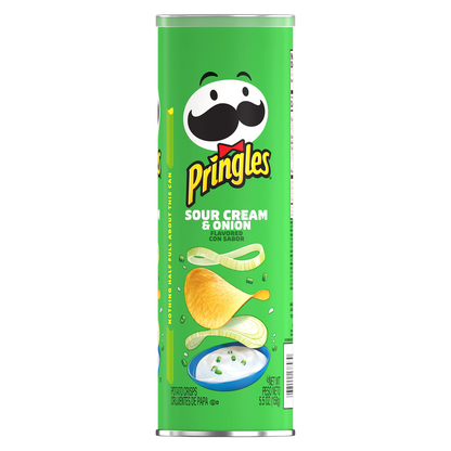 Pringles Sour Cream & Onion Potato Crisps Chips 5.5oz