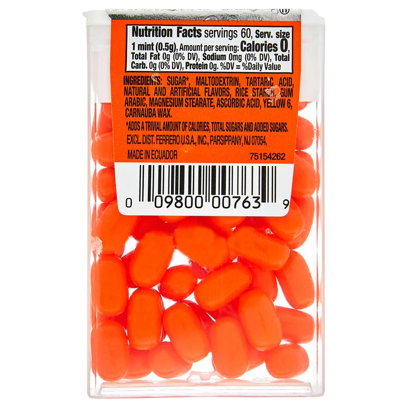 Tic Tac Orange 1oz