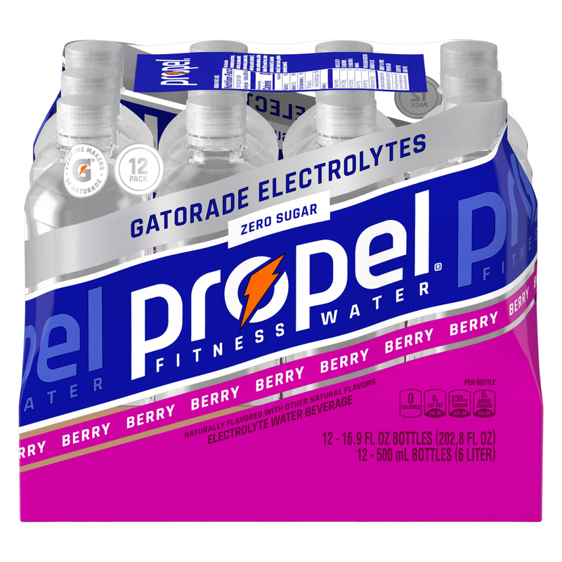 Propel Zero Sugar Berry 12pk 16.9oz Btl