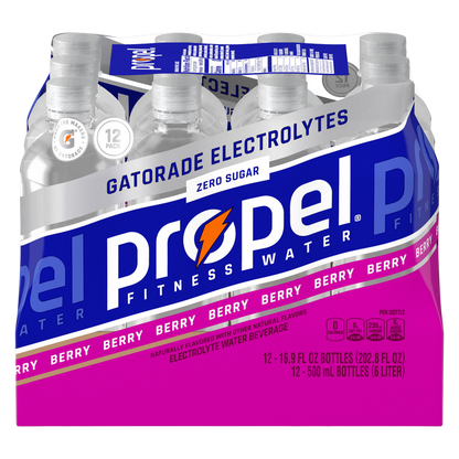 Propel Zero Sugar Berry 12pk 16.9oz Btl