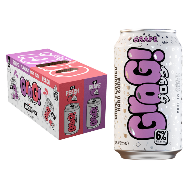 Grog Variety Pack 8pk 355ml Can 6% ABV