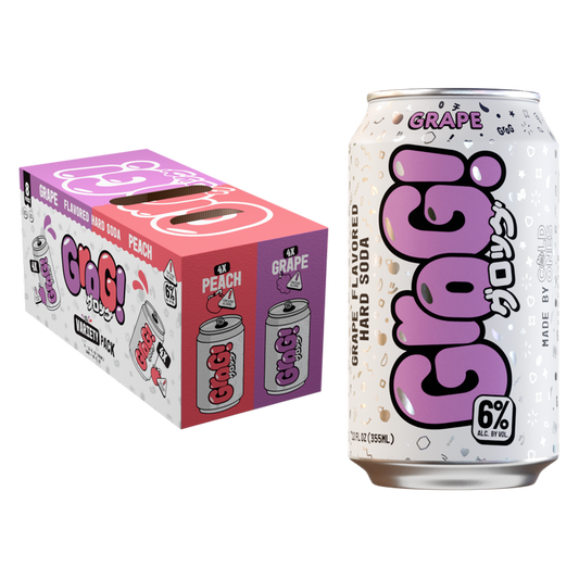 Grog Variety Pack 8pk 355ml Can 6% ABV