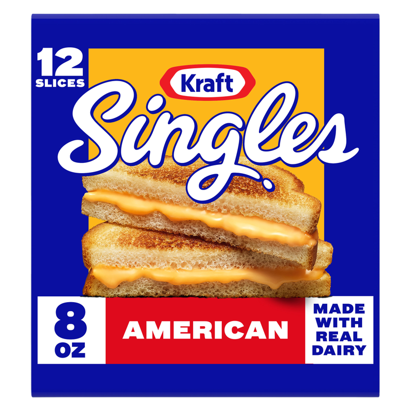 Kraft Singles American Cheese Slices - 12ct/8oz