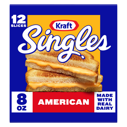 Kraft Singles American Cheese Slices - 12ct/8oz