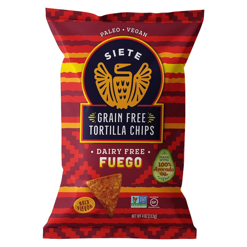Siete Fuego Tortilla Chips 4oz
