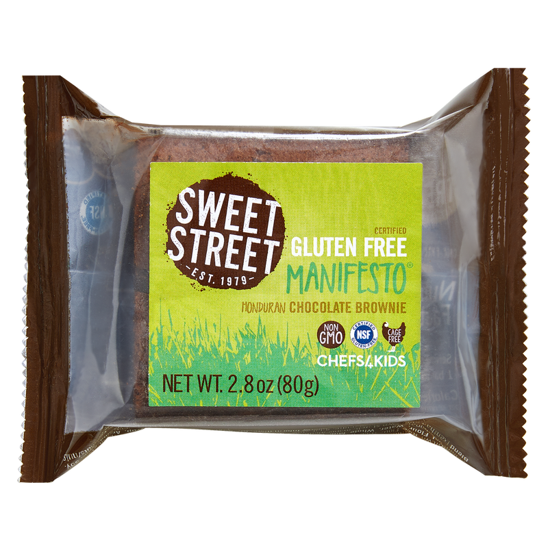 Sweet Street Gluten Free Honduran Chocolate Manifesto Brownie 2.8 oz