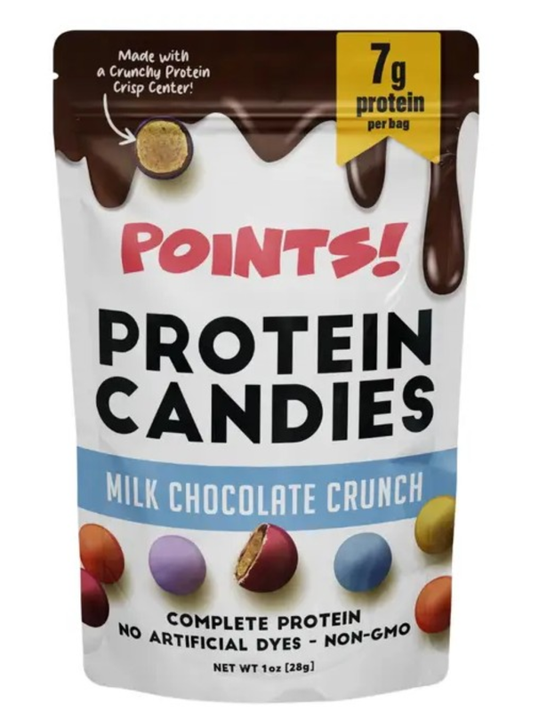Points! Protein Candies - Milk Chocolate Crunch, 1 oz