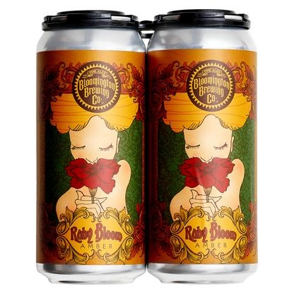 Bloomington Brewing Co. Ruby Bloom Amber Ale 4pk 16oz Cans 6.0% ABV