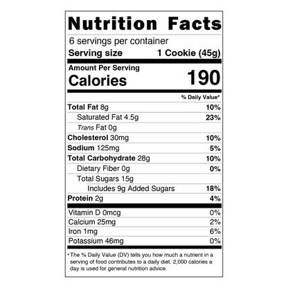 Sweet Shot Cookies Variety Pack 6ct 10oz