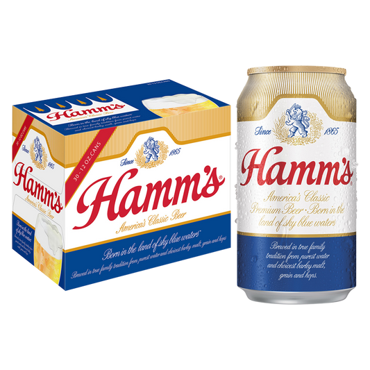 Hamm's 30pk 12oz Can 4.6% ABV