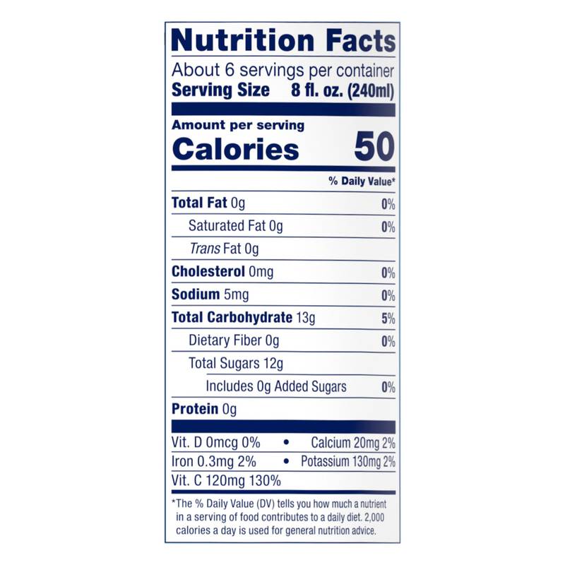 Dole Light Pineapple Juice 46oz Can