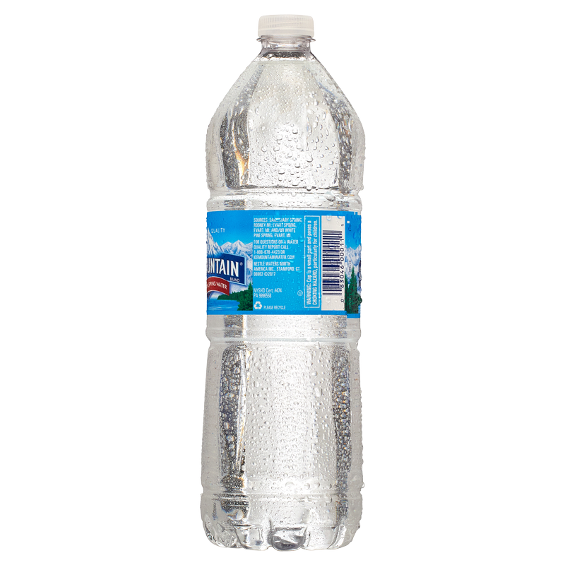 Ice Mountain Natural Spring Water 1L Btl