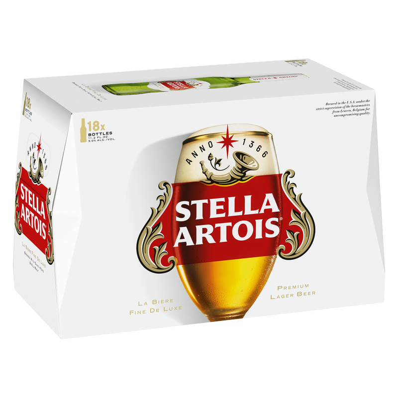 Stella Artois 18pk 11.2oz Btl