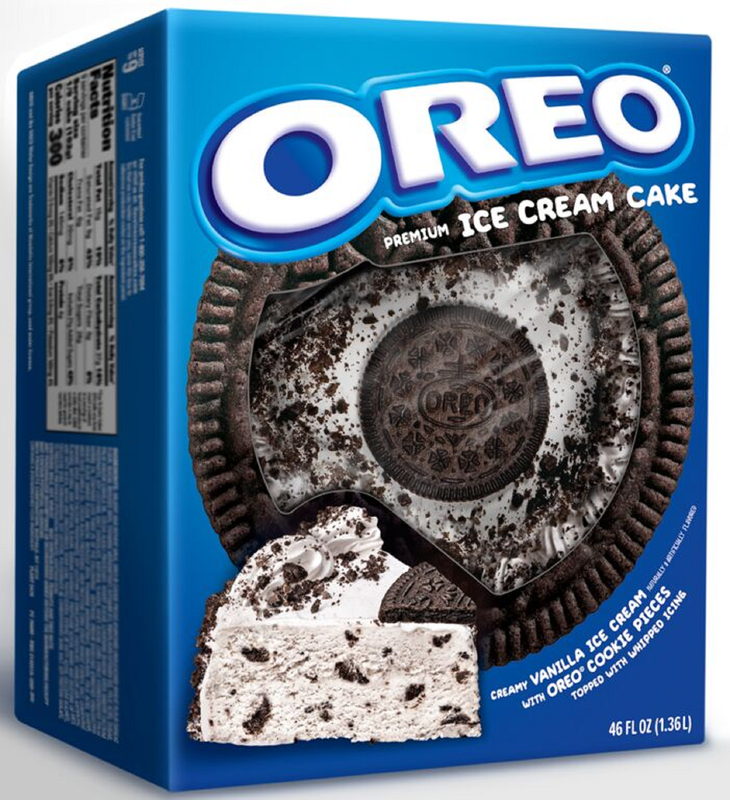 Oreo Vanilla Ice Cream Cake (Serves 9)