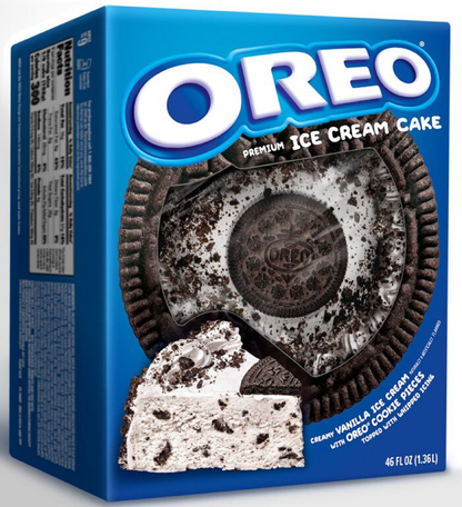 Oreo Vanilla Ice Cream Cake (Serves 9)