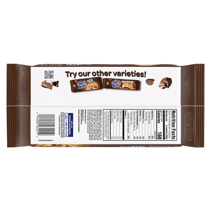 Chips Ahoy! Chunky Chocolate Chip Cookies 11.75oz