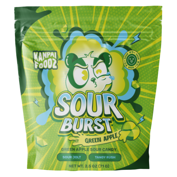 Kanpai Green Apple Sour Burst, 2.5oz