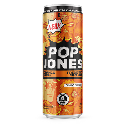 Pop Jones Orange Cream 12oz Can