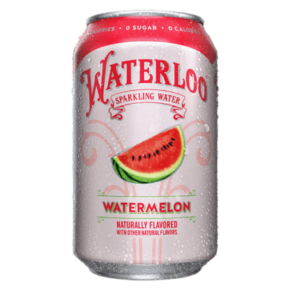 Waterloo Watermelon Sparkling Water 12pk 12oz Can