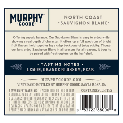 Murphy-Goode North Coast Sauvignon Blanc 750 ml