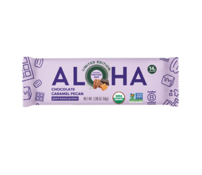 Aloha Caramel Chocolate Pecan Protein Bar 1.98oz