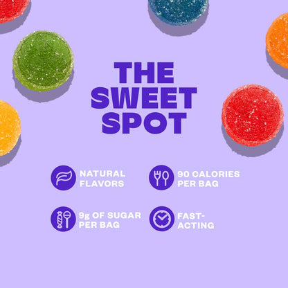 Tandy Stress Heads, Sour Fruit Flavored Gummies with GABA, 1.4oz