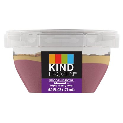 KIND Frozen Almond Triple Berry Smoothie Bowl 6oz