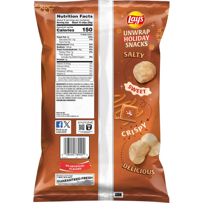 Lay's Salted Caramel 7.75oz