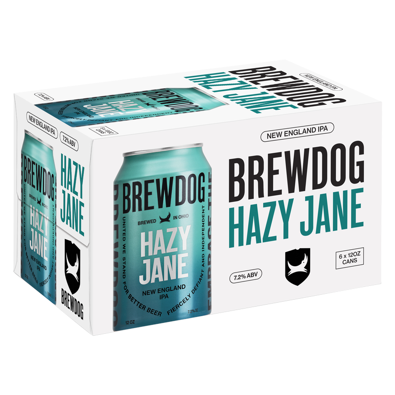 BrewDog Hazy Jane New England IPA 6pk 12oz Can 7.2% ABV