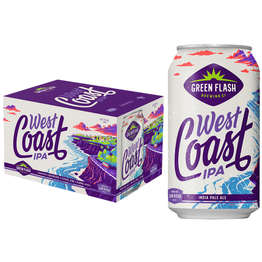 Green Flash West Coast IPA 6pk 12oz Can 7.0% ABV