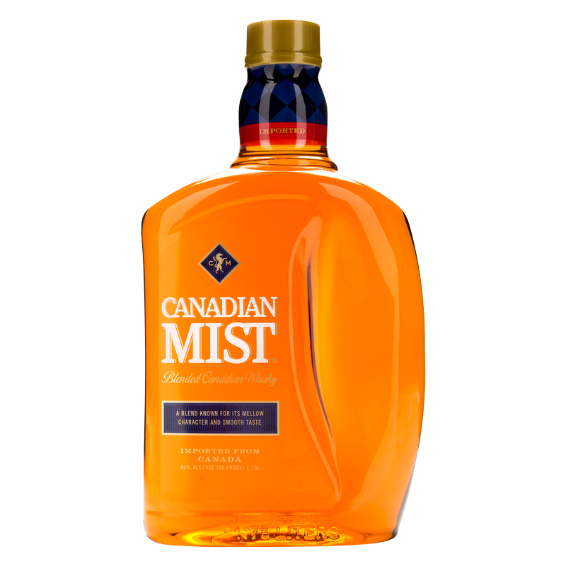 Canadian Mist Canadian Whisky Plastic 1.75L (80 Proof)