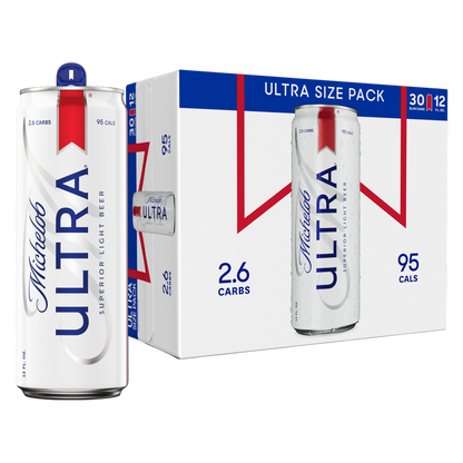 Michelob Ultra 30pk 12oz Can 4.2% ABV