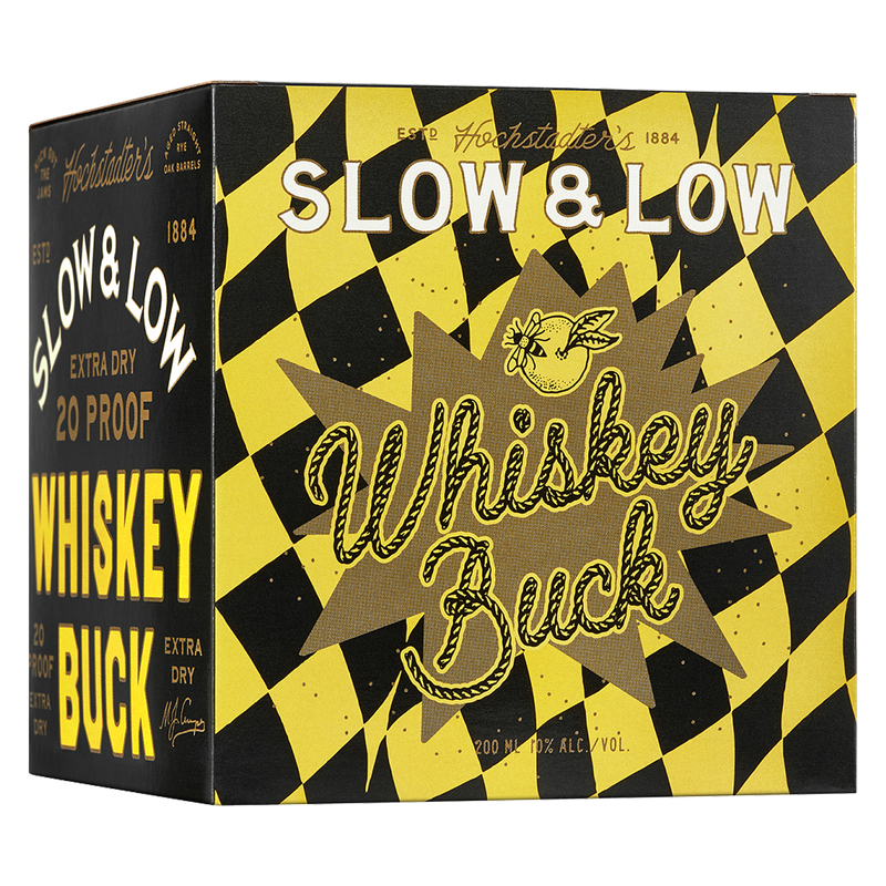 Slow & Low Whiskey Buck 4pk 200ml Can 10% ABV