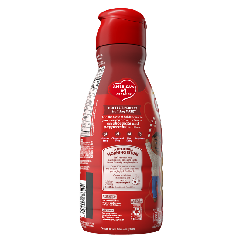 Coffee Mate Peppermint Mocha Non-Dairy Creamer 32oz Btl