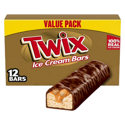 TWIX Ice Cream Bars 12 ct