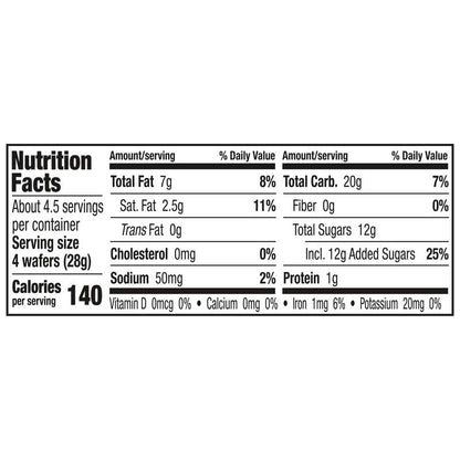 Keebler Chocolate Sugar Wafers, 4.4oz