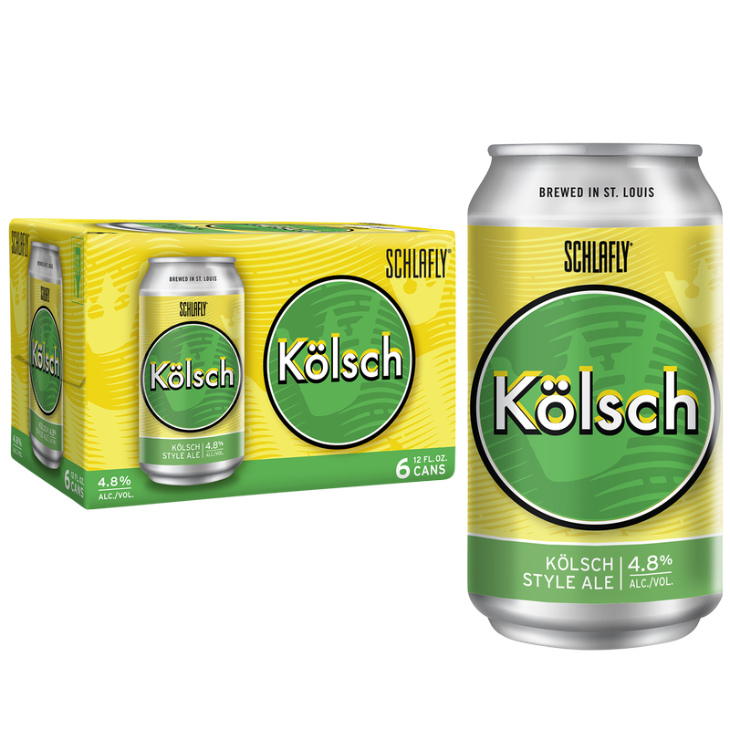 Schlafly Kolsch Ale 6pk 12oz Can 4.8% ABV