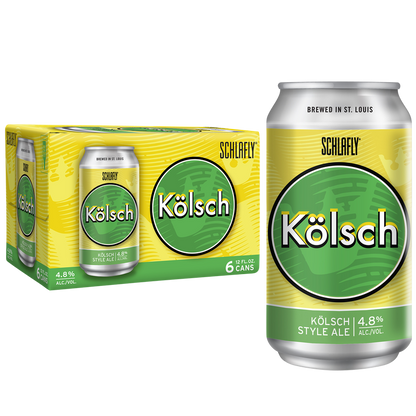 Schlafly Kolsch Ale 6pk 12oz Can 4.8% ABV
