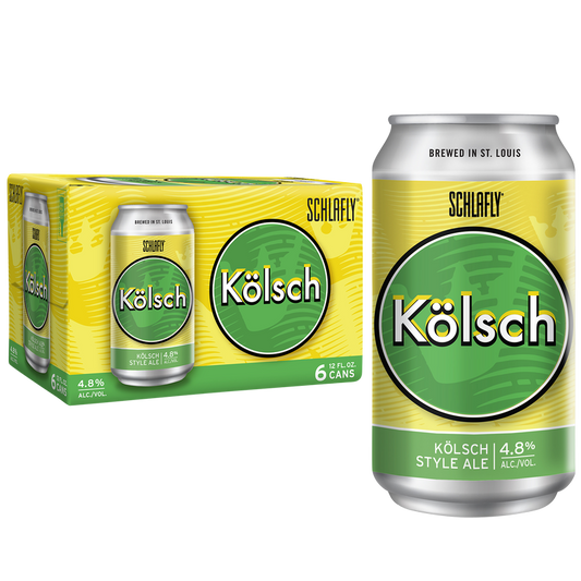 Schlafly Kolsch Ale 6pk 12oz Can 4.8% ABV