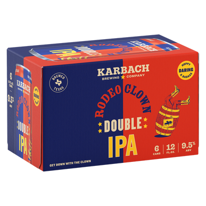 Karbach Rodeo Clown Double IPA 6pk 12oz Can 9.5% ABV