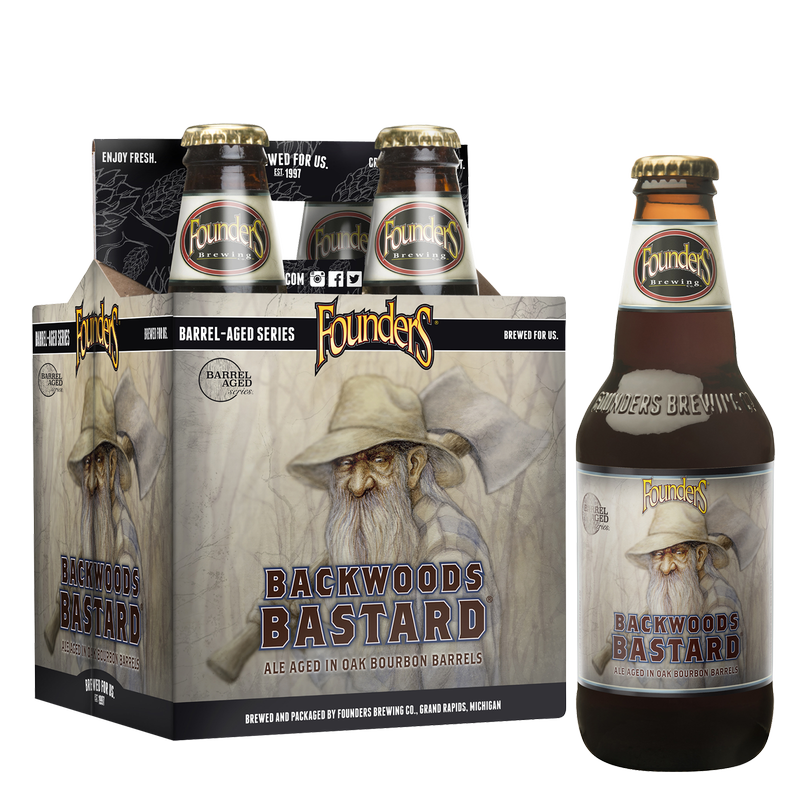 Founders Brewing Backwoods Bastard 4pk 12oz Btl