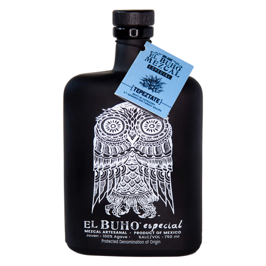 El Buho Mezcal Tepeztate 750ml (96 Proof)