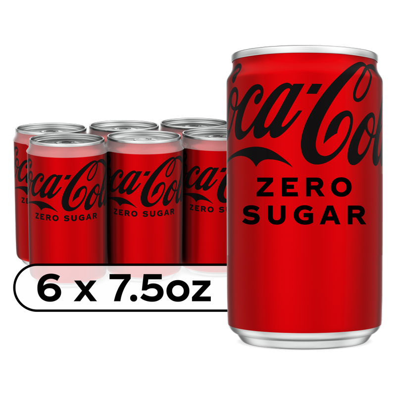 Coca-Cola Zero 6pk 7.5oz Can