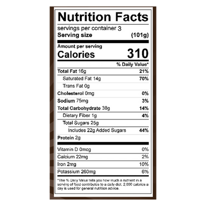 Jolly Llama Dairy & Gluten-Free Sea Salt Caramel Chocolate Cones 3ct