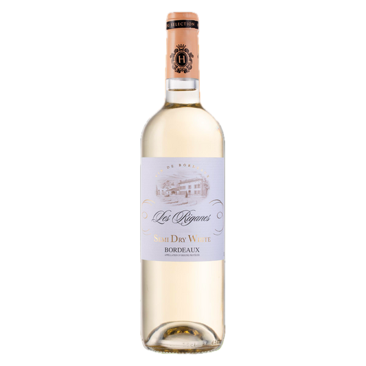 Chateau Les Riganes Semi Dry White Bordeaux 750ml