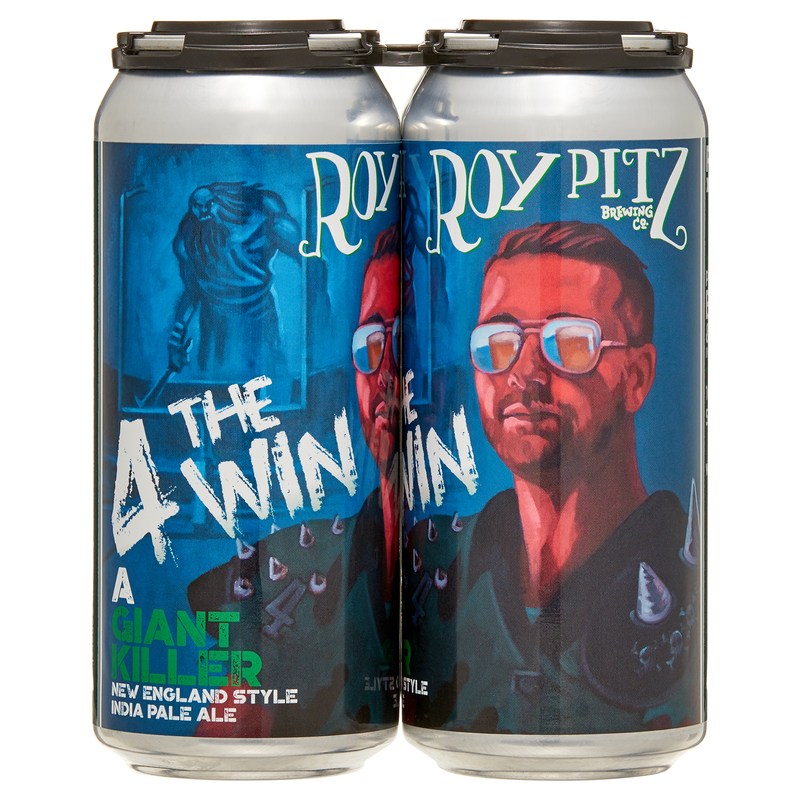 Roy Pitz 4 The Win NEIPA 4pk 16oz Can 5.0% ABV