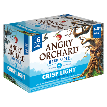 Angry Orchard Crips Light Hard Cider 6pk 12oz 4.3% ABV