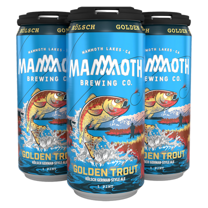 Mammoth Brewing Co. Golden Trout Kolsch (4PKC 16 OZ)